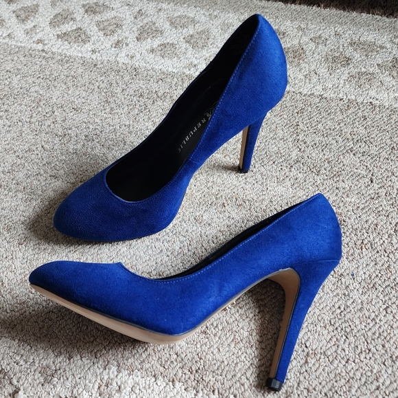 Rock Republic Shoes Rock Republic Royal Blue High Heels